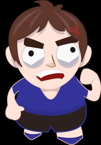 blue villager